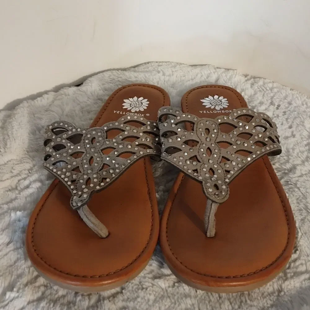 Yellow Box "Capricorn" Woman's Thong Sandals - Picture 6 of 6